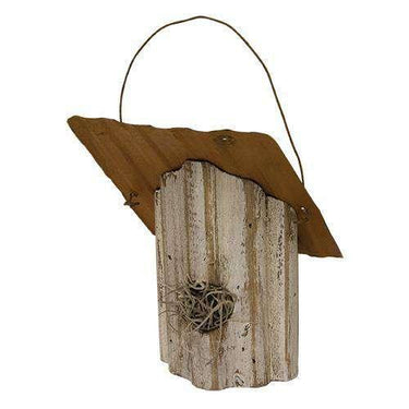 *Ivory Birdhouse Ornament - The Fox Decor